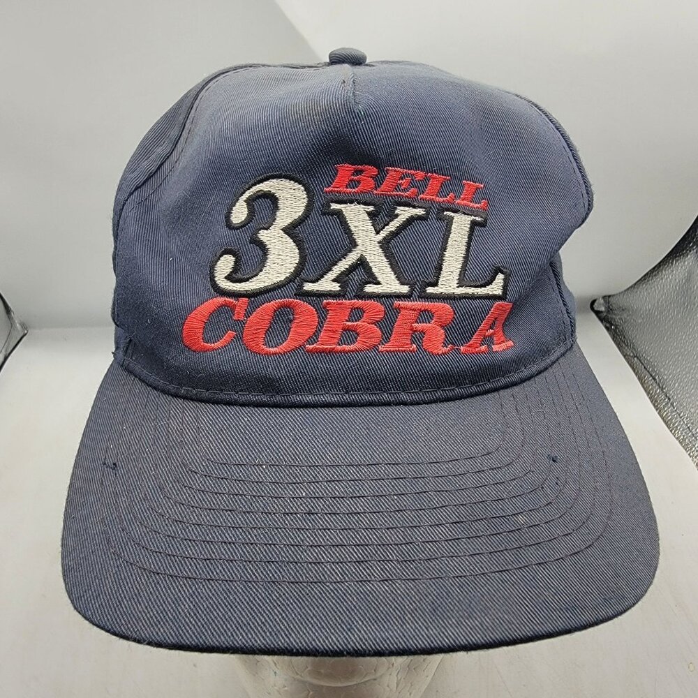 Bell Cobra 3XL Dark Blue Adjustable Baseball Hat Otto Cap Casual Outdoors